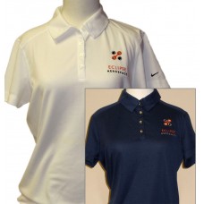 Ladies Nike Golf Dri-fit Pebble Texture Sport Shirt Ladies Nike Golf Dri-fit Pebble Texture Sport Shirt